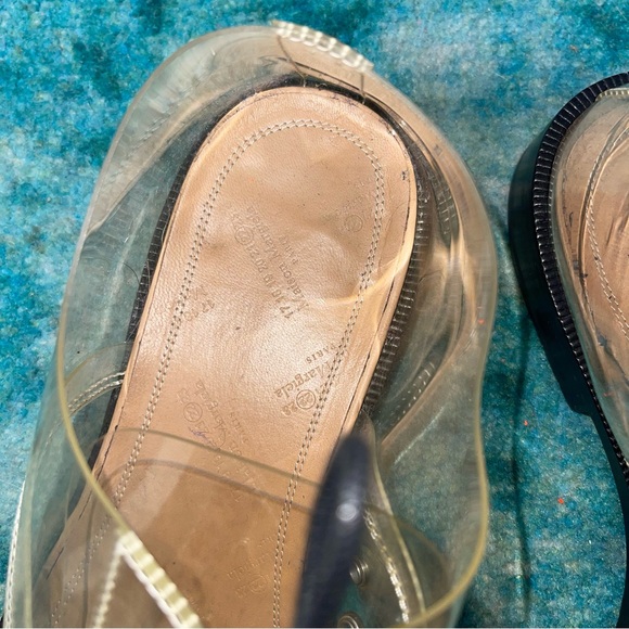 Maison Margiela PVC Split Toe Tabi Oxford Shoes. Men’s Sz. 9 US // 42 EUC - Picture 3 of 6